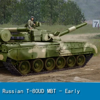1/35 Vnútorné Dary Trumpeter 09581 Skoro ruský T-80UD MBT Static Tank Plastové Brnenie Model Dekorácie TH19351-SMT2