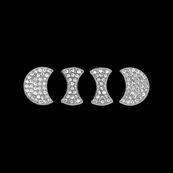 1 Ks Auto Styling 3D Diamond Nálepky Volant, Predné, Zadné, Šumivé Znak, Odznak s Logom Nálepky Kotúča, polepy Áut