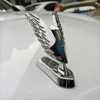 1 Ks Nový 3D Kovové Krídla Orla Logo Prednej Kapoty Znak Auto Styling Stojan Kapota Odznak Kotúča, Auto Nálepky, Auto Príslušenstvo