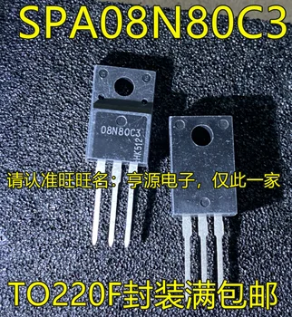 10PCS SPA08N80C3 08N80C3 NA 220 V-line dovezené high-výkon MOSFET kvality