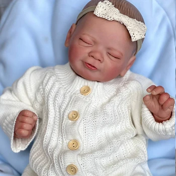 18-Palcové Vito Reborn Baby Doll Hotové 3D Maľované Bebe Reborn Novorodenca Skutočný Živý Zberateľskú Umenie Bábiky Hračky Darček
