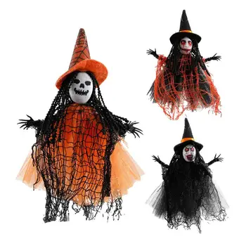 1pcs Halloween Horror Ghost Prívesok Lebky Závesné Dekorácie Ghost Vonkajšie Strašidelný Dom Visí Čarodejnice Strašidelné Ozdoby