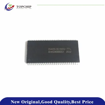 1Pcs Nový, Originálny IS42S16160G-7TL SDRAM Pamäte IC 256Mbit Paralelné 143 MHz 5.4 ns 54-TSOP II