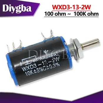 1PCS WXD3-13-2W 100 220 470 2K2 1K 3K3 4K7 10K 22K 33K 47K Ohm 100R 220R 470R 2.2 K 3.3 K 4.7 K WXD3-13 1W Potenciometer