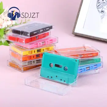 1Set Štandard Kazeta Farba Prázdne Pásky Prehrávač S 45 Minút Magnetické Zvukové Pásky Jasné, Úložný Box Na Reč Nahrávanie Hudby