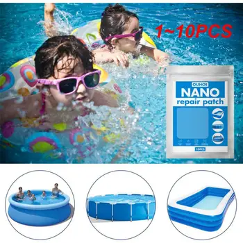 1~10PCS Nano opravný Patch Bazén Vody Pad Stanu Nepremokavé Špeciálne Lepidlo Vonkajší Plavecký Krúžok opravný Patch