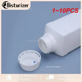 1~10PCS Prázdne políčko plastovú fľašu s vekom potravinársky HDPE kontajner šampón, Balzam farba naplniteľné fľaše