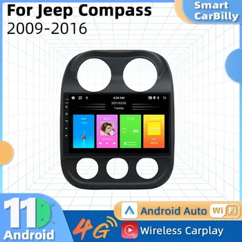 2 Din Android, Auto Radio Na JEEP Compass 2009-2016 10.1