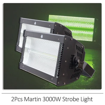 2 ks/veľa Martin spoločenstva pre Atómovú 3000W LED 192x3W Biele LED+64x0.6W RGB Podsvietenie Stage Wash Účinok DMX DJ, Disco Bar Vianočné Osvetlenie
