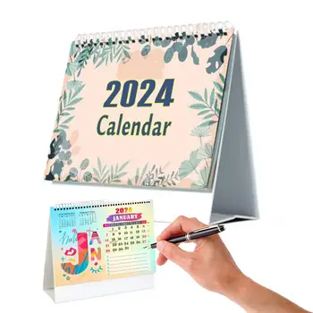 2024 Stôl Kalendáre Stôl Pad Stola Plánovač Kalendáre Tvorivé Projektanti S Dovolenka Ideálne Pre Triednymi Učiteľmi A Dovolenka