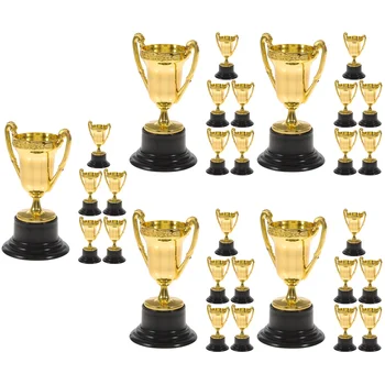 30 Ks Mini Cup Trophy Plastové Deti Víťaz Trofeje Vzdelávacie Hračky Futbal Party Láskavosti