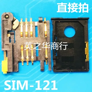 30pcs originálne nové Push tyč zásuvky typ držiaka karty SIM s držiteľom karty SIM-121