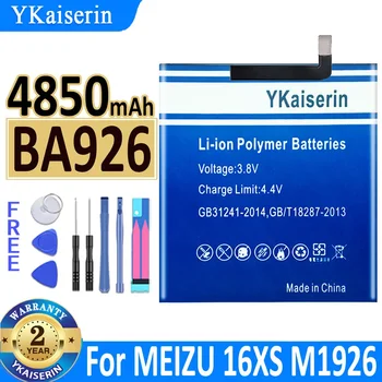 4850mAh YKaiserin Batérie BA926 Pre MEIZU 16XS M1926/M926H/M926Q M926 Bateria