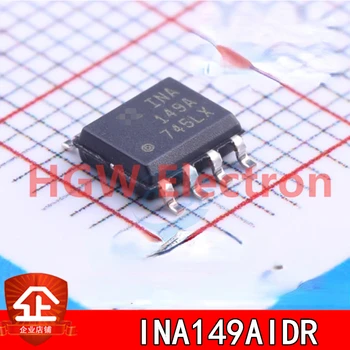 5 ks Nové a originálne INA149AIDR sieťotlač:INA149A SOP-8 Vysokej režime napätie diferenčný zosilňovač IC čip INA149