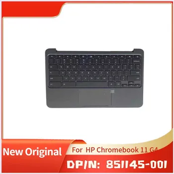 851145-001 Black Úplne Nový a Pôvodný Horný Kryt Hornej Prípade Klávesnica S Touchpadom pre HP Chromebook 11 G4