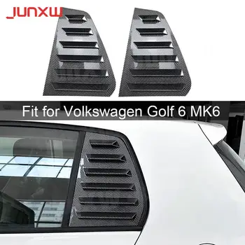 ABS Auto Zadné Okná Žalúzie Bočné Ventilačné Výbava pre Volkswagen Golf 6 MK6 2008-2012 Telo Súpravy Zadné Okno Vonkajšie Dekorácie