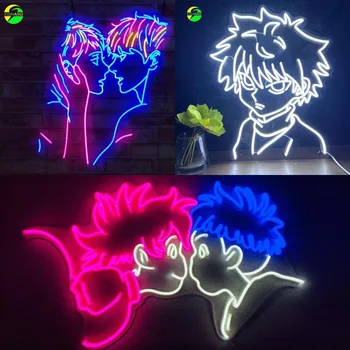 Anime Neónové Svetlá Sexy Neónové Svetlá Prispôsobené Neónové Svetlá, Spálne, Neónové Osvetlenie, Dekorácie Neónové Svetlá Darček