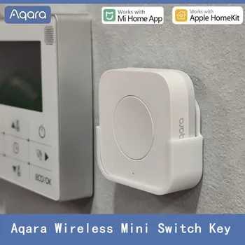 Aqara Čidlo Smart Wireless Mini Prepínacie Tlačidlo Zigbee Pripojenie Vzdialenej Jeden Tlačidlo Ovládacie Tlačidlo Home Security Mihome Homekit