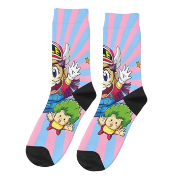 ARALE Šťastný pánske Ponožky Vintage Harajuku Hip Hop Bezšvíkové Posádky Blázon Ponožka Darček Vzor Vytlačené