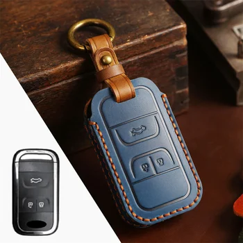 Auto Kľúč, Kryt Pre Chery Tiggo 8 7 5X 2019 2020 Smart Keyless Diaľkové Fob Chrániť Prípade Keychain Auto-Styling Držiak na Príslušenstvo