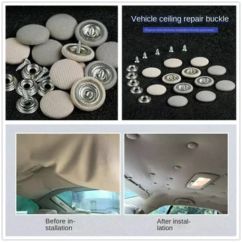 auto Strešné Obloženie Opravy Kit Fix Ovisnuté Headliner Pin pre Mercedes-Benz všetky triedy A B C E G M ML, CL, CLK