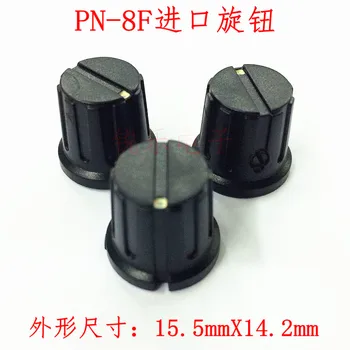 [BELLA]Potenciometer gombík, PN-8F gombík, clona 6.35 MM klobúk, Taiwan 6.35 gombík 3590S.--50PCS/VEĽA