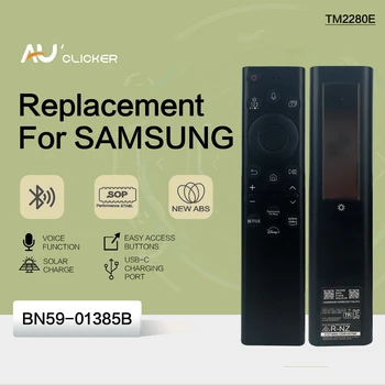 BN59-01385B Nahradenie BN59-01385A Solárne Hlas Diaľkové Ovládanie pre Samsung Smart Tv Kompatibilné s Neo QLED Crystal UHD Série