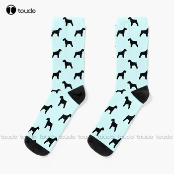 Bradáči, Postavu(Y), Ponožky Biele Vysoké Ponožky 360° Digitálna Tlač, Personalizované Vlastné Unisex Dospelých Dospievajúcu Mládež Ponožky