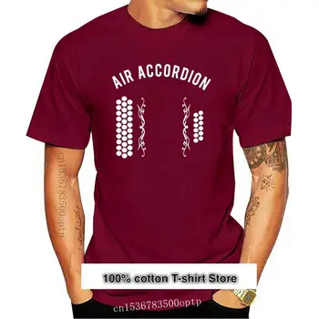 Camiseta diatónica de acordeón de aire para hombre, ropa con estampado de música, estilo Harajuku, Bedrový, de marca