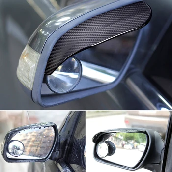 Carbon Fiber Auto Spätné Zrkadlo Dažďový Obočia pre Mercedes-Benz B trieda W246 W242 B180 B200 B250
