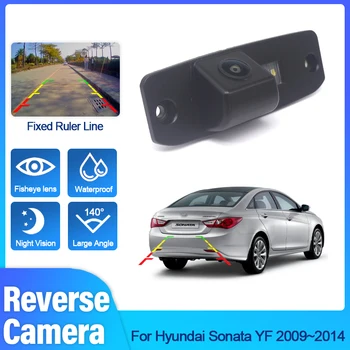CCD HD Fisheye parkovacia Kamera Pre Hyundai Sonata YF 2009 2010 2011 2012 2013 2014 Auto Backup Zadnej strane Monitora Nočné Videnie