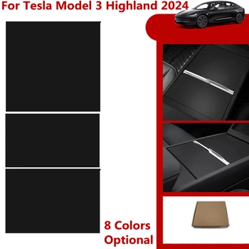 Centrálny Riadiaci Panel Pre Tesla Nový Model 3+ 2024 Konzoly Kryt Patch Panel Ochranné Nálepky Nové Model3 Highland 2024 Trvanlivé