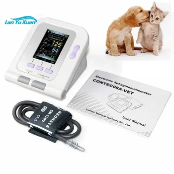 CONTEC08A Digitálne Veterinárnej NIBP Pes, Mačka Tlak domáce Zvieratá Sonda Zvierat Pre odborné vzdelávanie a prípravu