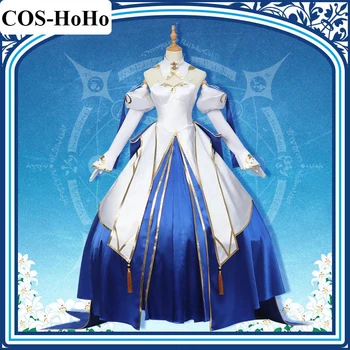 COS-HoHo Anime Osud/Grand Aby FGO Arcueid Princezná V1.0 Hra Vyhovovali Elegantnej Uniforme, Cosplay Kostým Halloween Party Oblečenie