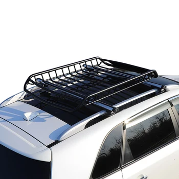 Cross bar rám guality hliníkové 4x4 univerzálny batožiny bar auto Strešný nosič strešný batožiny kôš auto batožiny