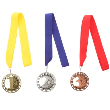 Dekoratívne Medaila Športové Hry Visí Medaila Kole Odmenu Medaila so Stuhou