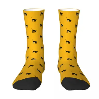 Desivé Mačka Vzor Bezšvíkové Opakujte Pre každý Dospelý Ponožky pánske Kompresné Ponožky Unisex Kapela Harajuku Bezšvíkové Posádky Ponožky