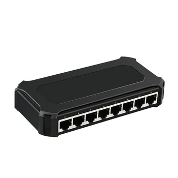 Desktop Lan Hub 8 Port 10/100/1000Mbps Nespravovaná Gigabit Switch Ethernet Siete Giga Prepínače