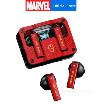 Disney BTMV29 Iron Man Bezdrôtové Bluetooth Slúchadlá Zníženie Hluku Športových Hier Vodotesné Slúchadlá s Mikrofónom Headset