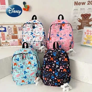 Disney Mickey Nový Detí Školské tašky Cartoon detský Batoh Módny Trend Dievčenské Školy Taška Veľkú Kapacitu, Vysokú Kvalitu