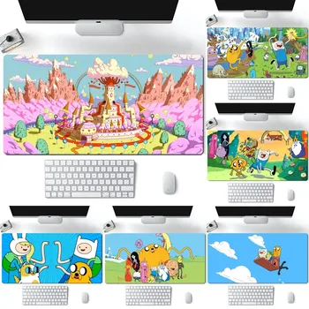 Dobrodružstvo Cartoon Čas Mousepad Počítač, Notebook Hráč Pad PC Herné Príslušenstvo Stôl Rohože