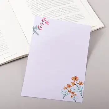 Dodávky Office Svadobný Dar Pozvanie Valentína Pohľadnice Písací Papier Kvety Obálka Listu Papiera