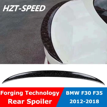 F30 P Štýl Kovanie Technológie Uhlíkových Vlákien Chvost batožinového priestoru Zadný Spojler Krídlo Pre BMW Radu 3 F30 F35 2012-2018