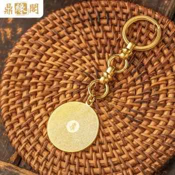 Feng Shui Surangama mantra prívesok amulet veľké postupujte podľa mantra keychain