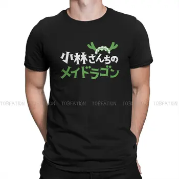 Grafické Tričko Miss Kobayashi, je Drak Slúžka Tlač Základné Topy Voľný čas T Shirt Mužské Oblečenie