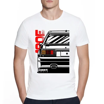 Hipster Klasické Módne Topy 190 E Klasickej T-Shirt Design Muži T-Shirt Ročníka Art Potlačené Tričká Krátky Rukáv Tričko