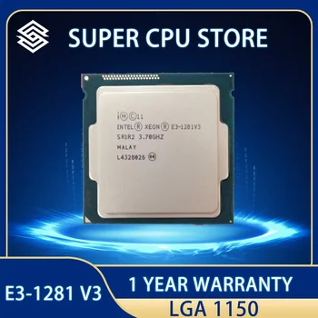 Intel Xeon E3-1281v3 E3 1281v3 E3 1281 v3 CPU Procesor L2=1 M L3=8M 82W 3.7 GHz Quad-Core Osem-Niť LGA 1150