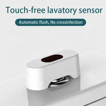 IR Snímanie Wc Flush Senzor Touchless Wc Flush Pomoci Wc Pohybový Senzor na Automatické Flush Tlačidlo Na Dotyk Flush Prepínač