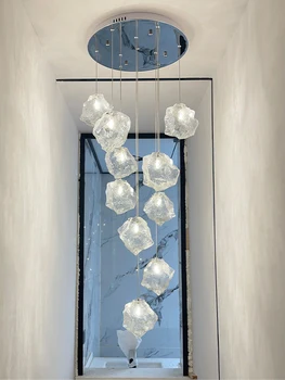 Jedáleň, Obývacia Izba Kolo Loptička Stropu Visí Moderné LED Luster Lampa Moderné Dekoratívne Luster