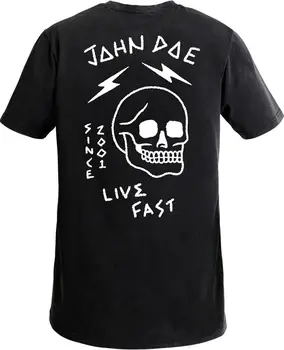John Doe Live Rýchlo, Skull Čierne Tričko